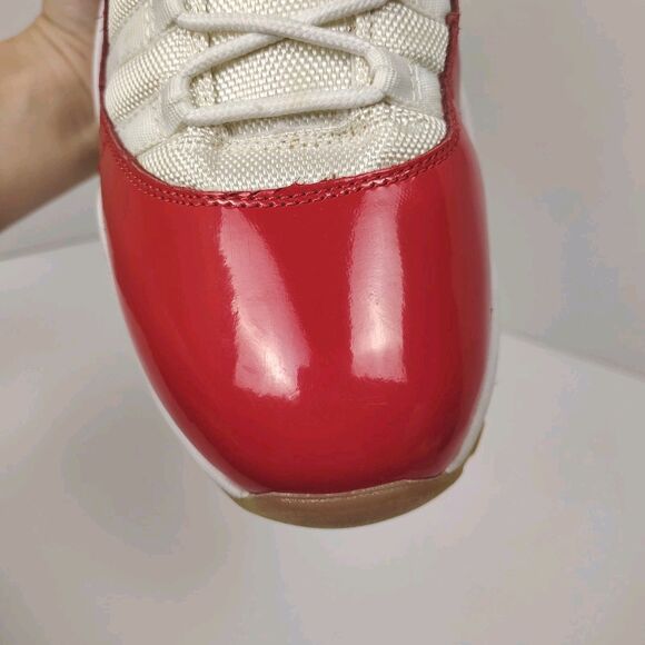 Nike Air Jordan 11 Retro 2016 Low Cherry White Red Low Top 528895-102 No Box main image 14